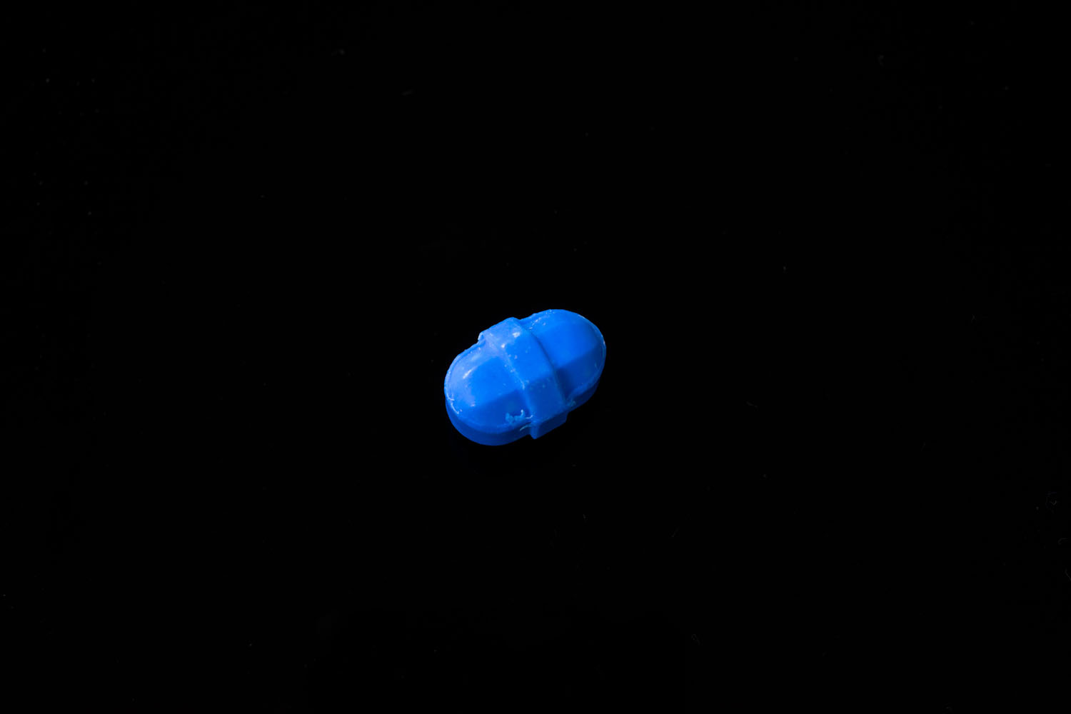 PTFE回転子 カラーオクタゴン型(アルニコ) 青 直径×全長(mm)：8×13