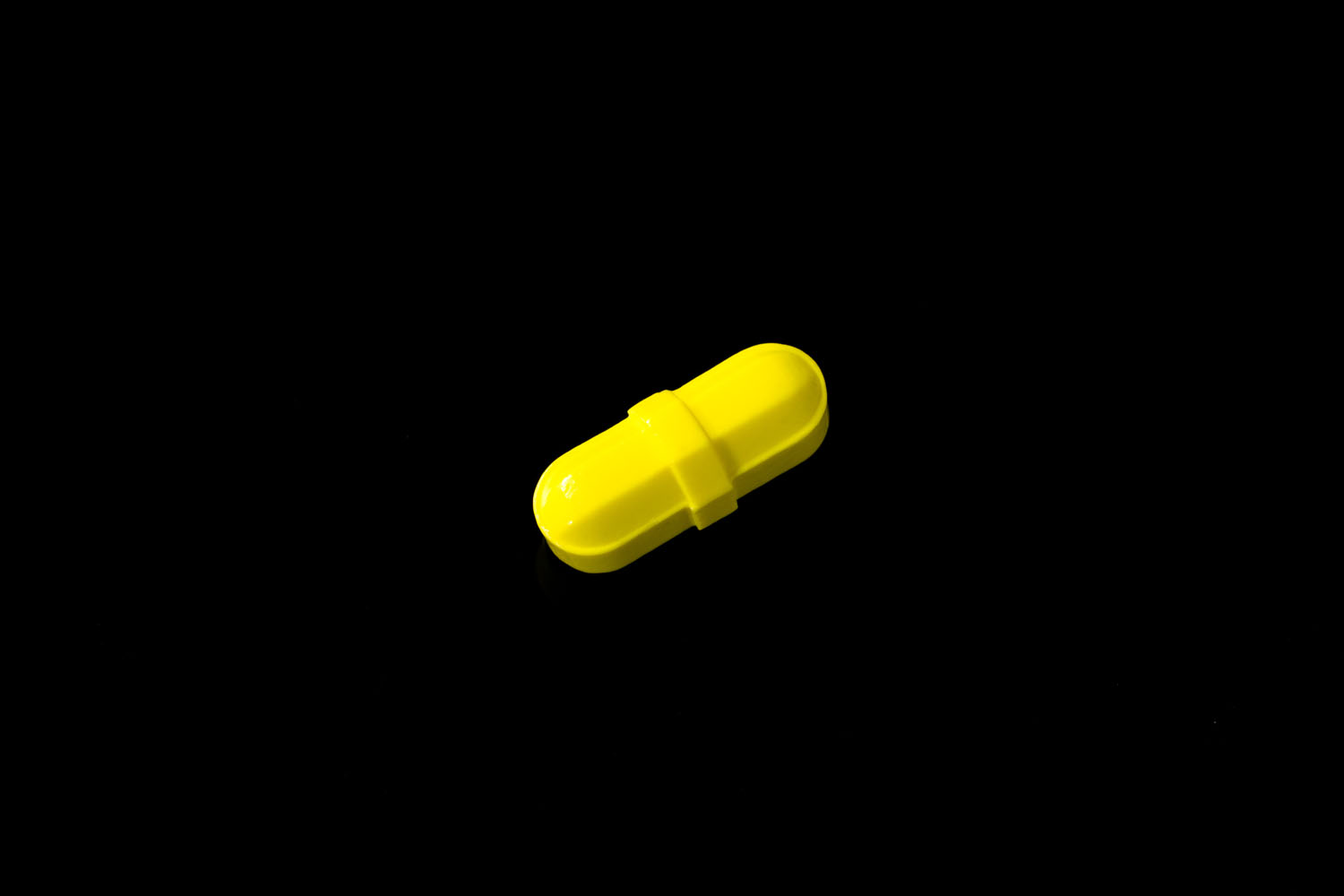 PTFE回転子 カラーオクタゴン型(アルニコ) 黄 直径×全長(mm)：8×22