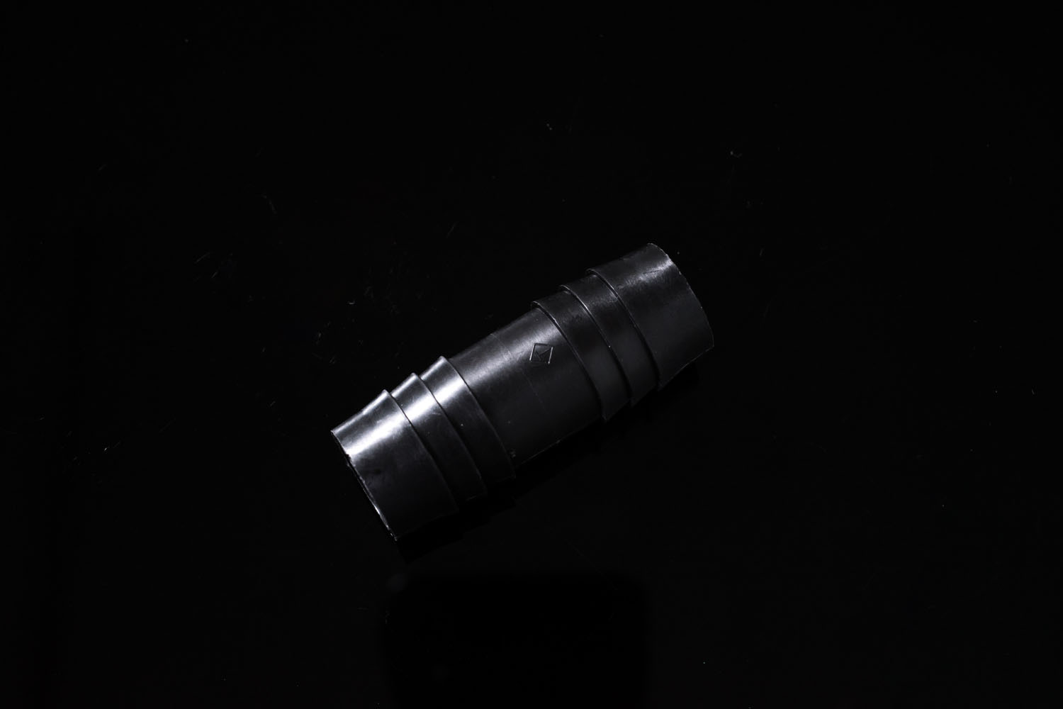 黒色PPストレート継手 軟質チューブ内径15mm：5/8"用