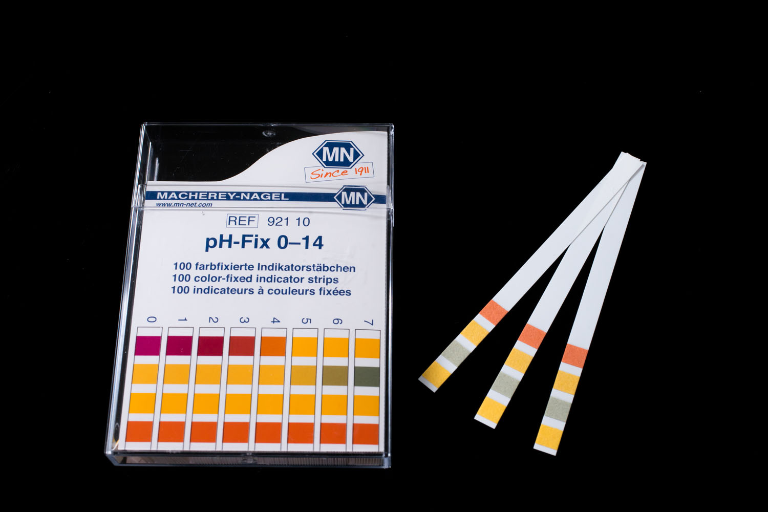スティックpH試験紙 pH：0.0～14.0