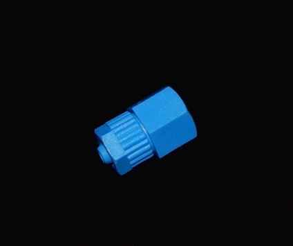 PP Rc1/4メスネジ付きチューブロックアダプター　適用チューブ 内径ｘ外径：6×8mm