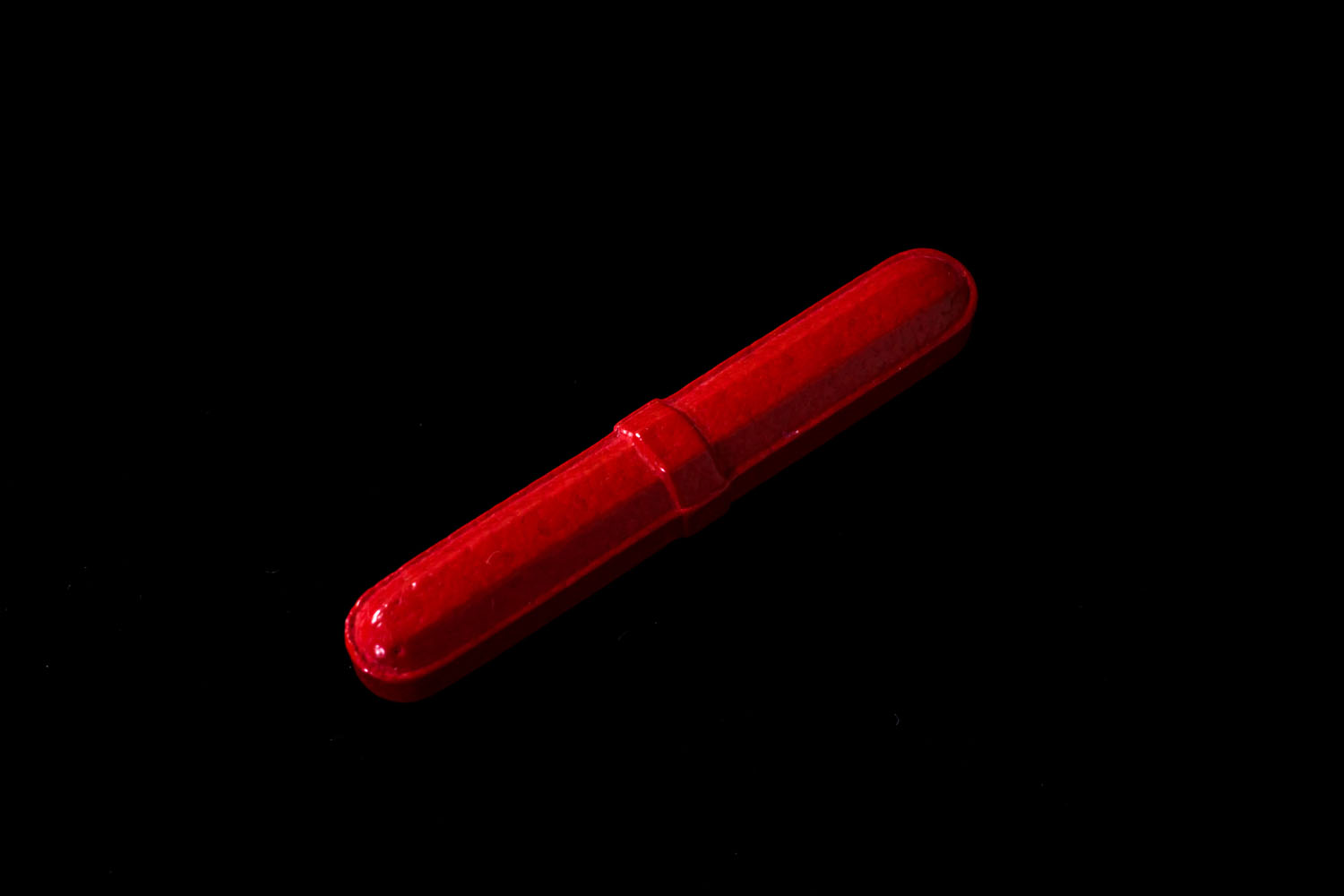 PTFE回転子 カラーオクタゴン型(アルニコ) 赤 直径×全長(mm)：8×51
