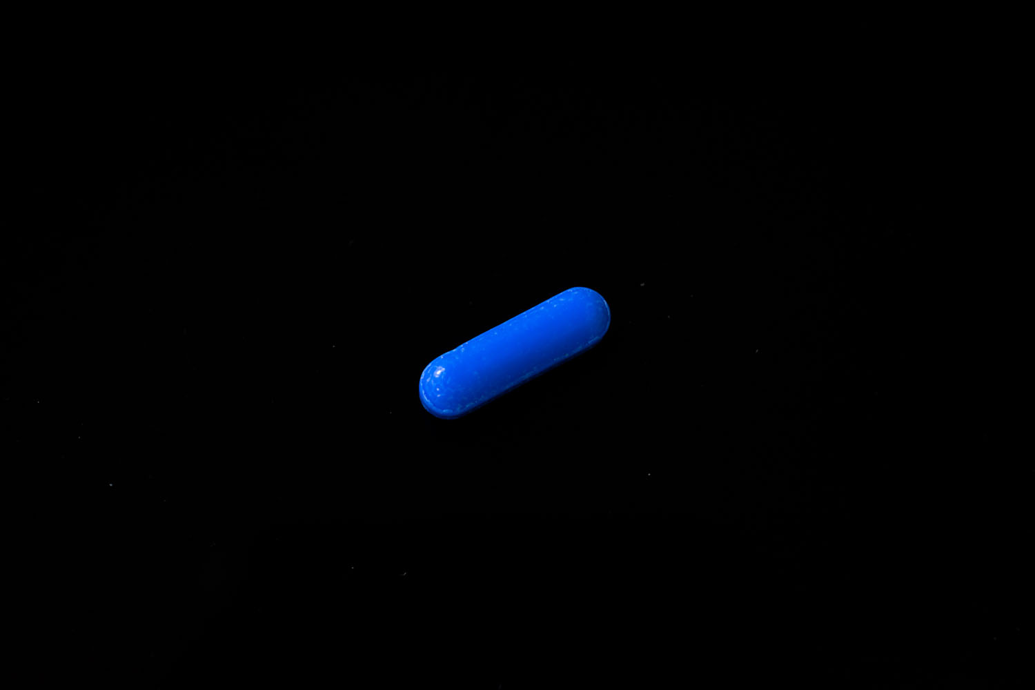 PTFE回転子 カラーマイクロ型(アルニコ) 青 直径×全長(mm)：3×10