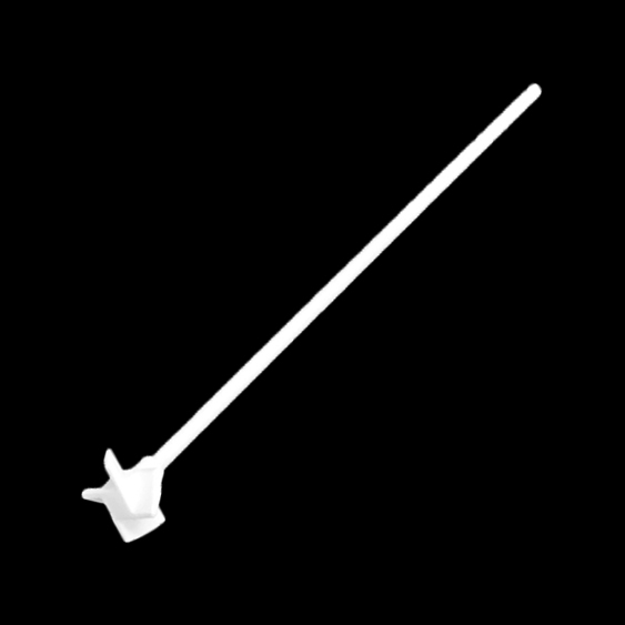 PTFE プロペラ羽根付き撹拌棒