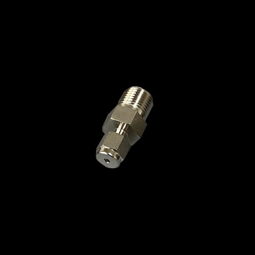 ステンレスシリンジ専用アダプター 適用パイプ外径：1/16"