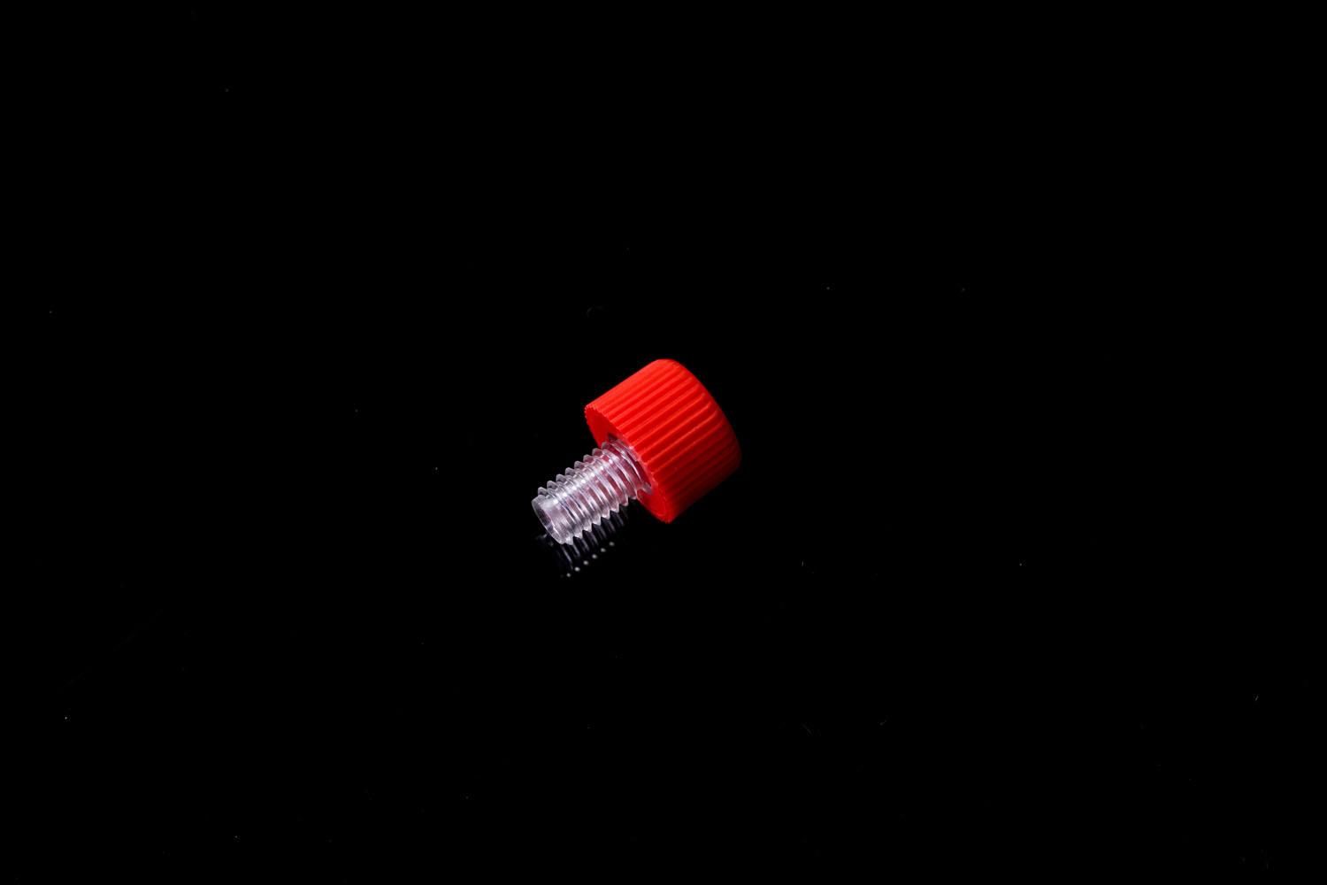 1/8"PC赤色ヘッドナット (M6×1オス)
