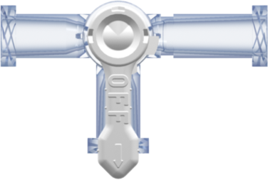 Stopcock 4-way Female Luer on All Ports Large Bore