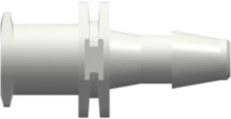 Female Luer Lug Style to 200 Series Barb 1/8" (3.2 mm) ID Tubing White Nylon