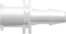 Female Luer Lug Style to 200 Series Barb 1/8" (3.2 mm) ID Tubing Animal-Free Natural Polypropylene