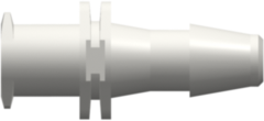 Female Luer Lug Style to 200 Series Barb 5/32" (4.0 mm) ID Tubing White Nylon