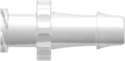 Female Luer Thread Style to 500 Series Barb 3/16" (4.8 mm) ID Tubing Animal-free Natural Polypropylene