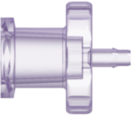 Female Luer Thread Style to 400 Series Barb 1/16" (1.6 mm) ID Tubing Rad. Stable Polycarbonate
