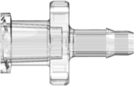 Female Luer Thread Style to 400 Series Barb 1/8" (3.2 mm) ID Tubing Clear Polycarbonate