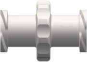 Female Luer Thread Style Coupler White Nylon