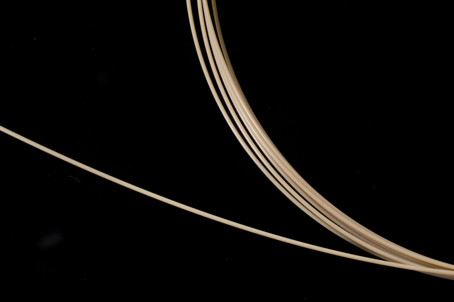細径PEEKチューブ(ナチュラルカラー) 1/32"×0.065mm 3m巻 最大推奨使用圧：34.0MPa