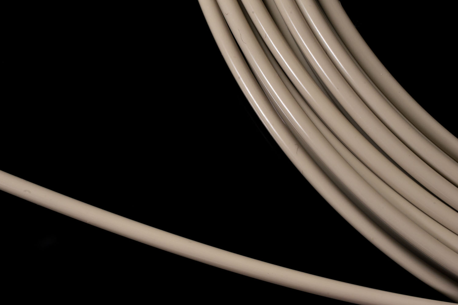 細径PEEKチューブ(ナチュラルカラー) 1/8"×1/16" 10m巻 最大推奨使用圧：27.0MPa