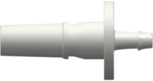 Male Luer to 500 Series Barb 1/16" (1.6 mm) ID Tubing (May be used with separate rotating lock ring; FSLLR) White Nylon