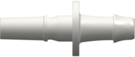 Male Luer to 500 Series Barb 5/32" (4.0 mm) ID Tubing (May be used with separate rotating lock ring; FSLLR) White Nylon