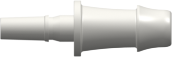 Male Luer to 500 Series Barb 1/4" (6.4 mm) ID Tubing (May be used with separate rotating lock ring; FSLLR) White Nylon
