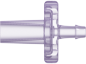 Male Luer Slip to 500 Series Barb 1/16" (1.6 mm) ID Tubing Rad. Stable Polycarbonate