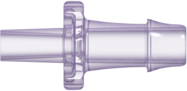 Male Luer Slip to 500 Series Barb 3/16" (4.8 mm) ID Tubing Rad. Stable Polycarbonate