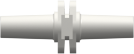 Male Luer Slip Coupler White Nylon