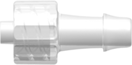 Male Luer Integral Lock Ring to 500 Series Barb 3/16" (4.8 mm) ID Tubing Animal-free Natural Polypropylene