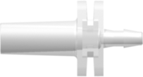 Male Luer Slip to 200 Series Barb 1/16" (1.6 mm) ID Tubing Animal-Free Natural Polypropylene