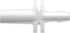 Male Luer Slip to 200 Series Barb 3/32" (2.4 mm) ID Tubing Animal-Free Natural Polypropylene