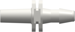 Male Luer Slip to 200 Series Barb 1/8" (3.2 mm) ID Tubing White Nylon
