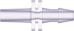 Male Luer Slip to 200 Series Barb 1/8" (3.2 mm) ID Tubing Rad. Stable Polycarbonate