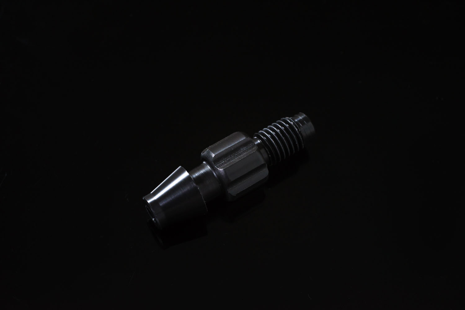 POM 1/4-28UNFオスネジ付きアダプター 軟質チューブ内径6.0mm～7.0mm