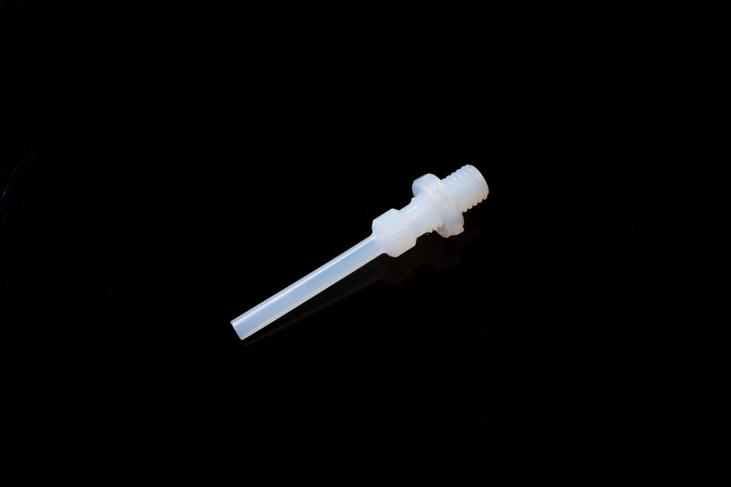 外径1/8"(3.2mm)パイプアダプター (パイプ長25mm)