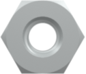 Panel Mount Nut 10-32 UNF with 3/8" Hex (For use with PMK panel mount fittings) Stainless Steel