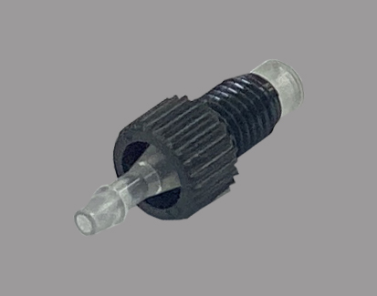 ねじれ防止コネクター(1/4-28UNFネジ)　適用チューブ内径:2.5mm:3/32"