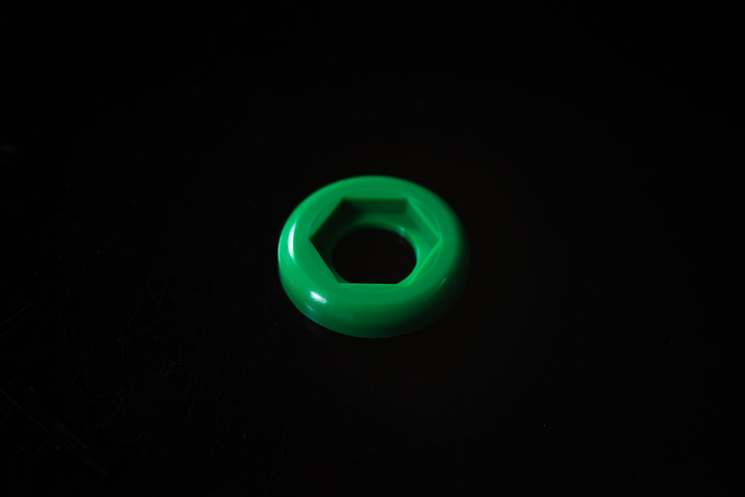 カラーコードリング 緑ナイロン