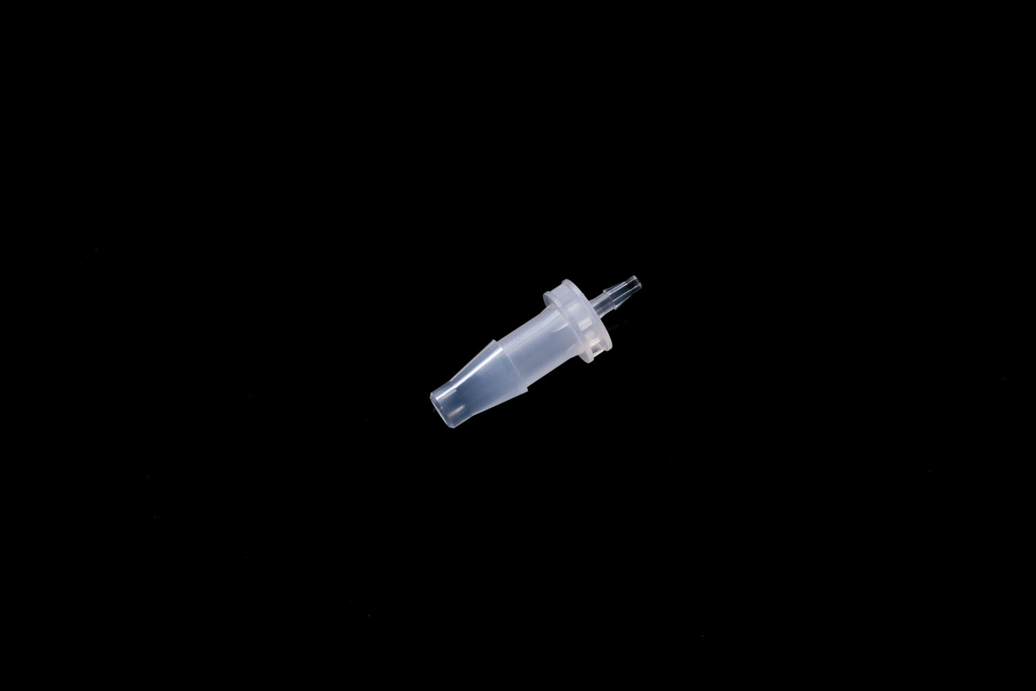 PP異径ストレートミニフィッティング 軟質チューブ内径1.5⇔5.0mm