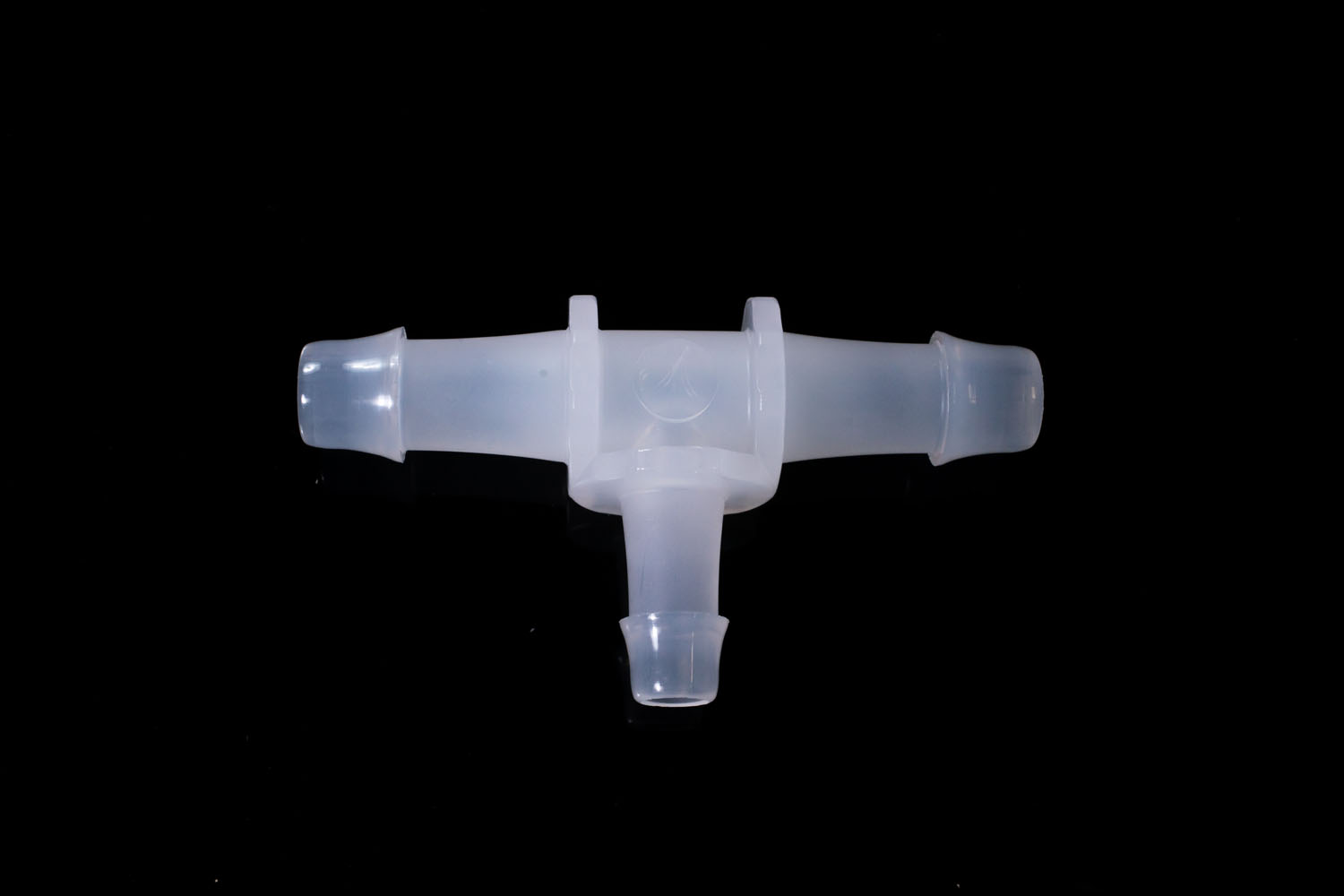 PP太径T型異径コネクター 適用チューブ内径12mm：1/2"×2⇔10mm：3/8"