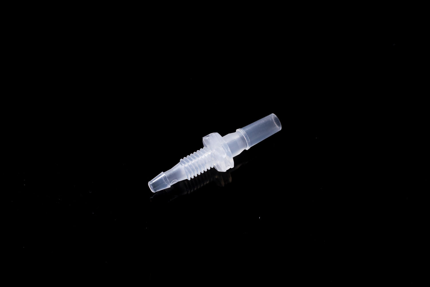 PPオスルアーフィッティング隔壁コネクター(VRBM) 軟質チューブ内径2.5mm：3/32"