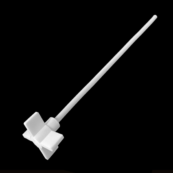 PTFE十字羽根付き撹拌棒 全長(mm):350