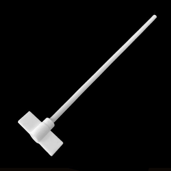PTFE T字羽根付き撹拌棒 全長(mm):350