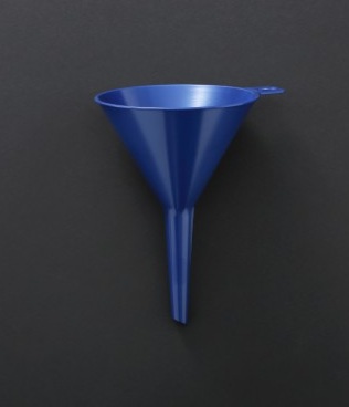 ディスポ液体ロート50 ディテクタブルPS φ12cm <font color="red">ガンマ線滅菌済</font>