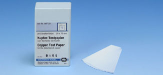 2価銅試験紙(COPPER Test Paper)