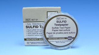 硫化水素試験紙（SULFIDE Test Paper）